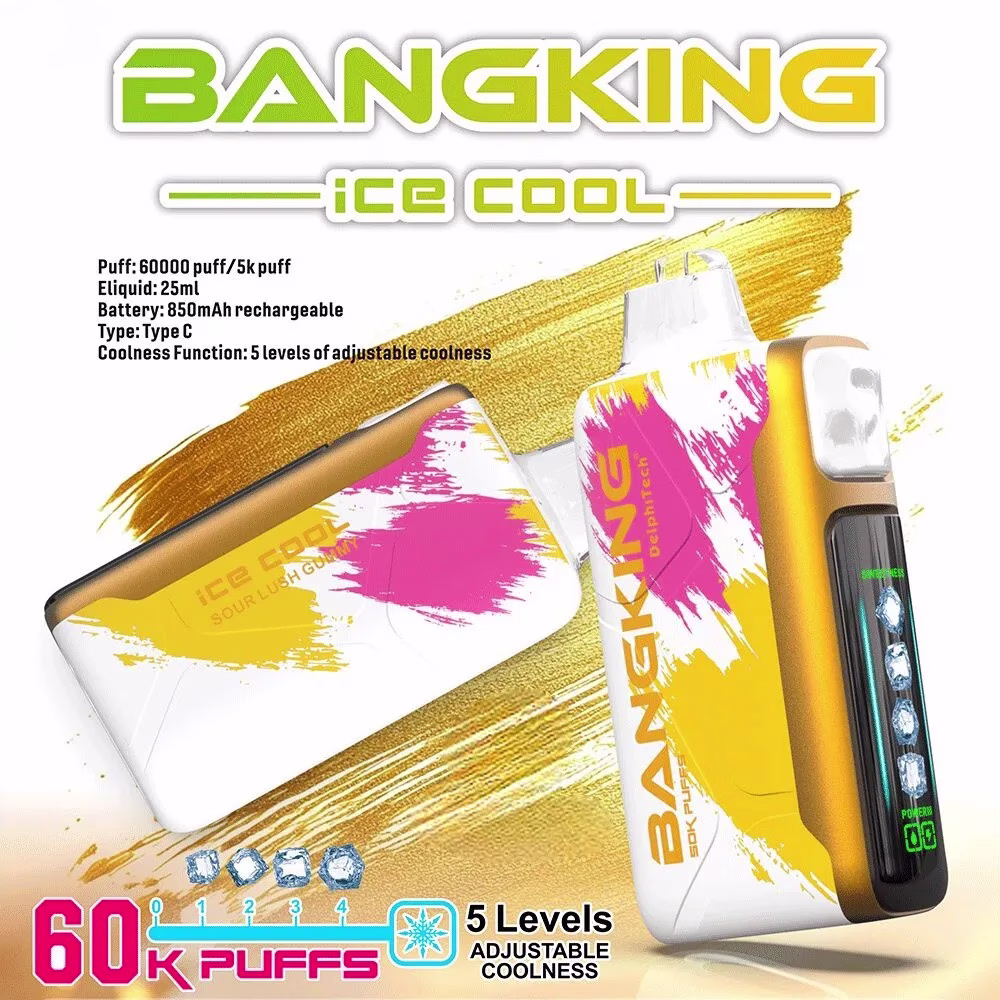 Bang King Ice Cool 60000 Puffs adjustable cooling vape Bang King Ice Cool 60000 Puffs adjustable cooling vape