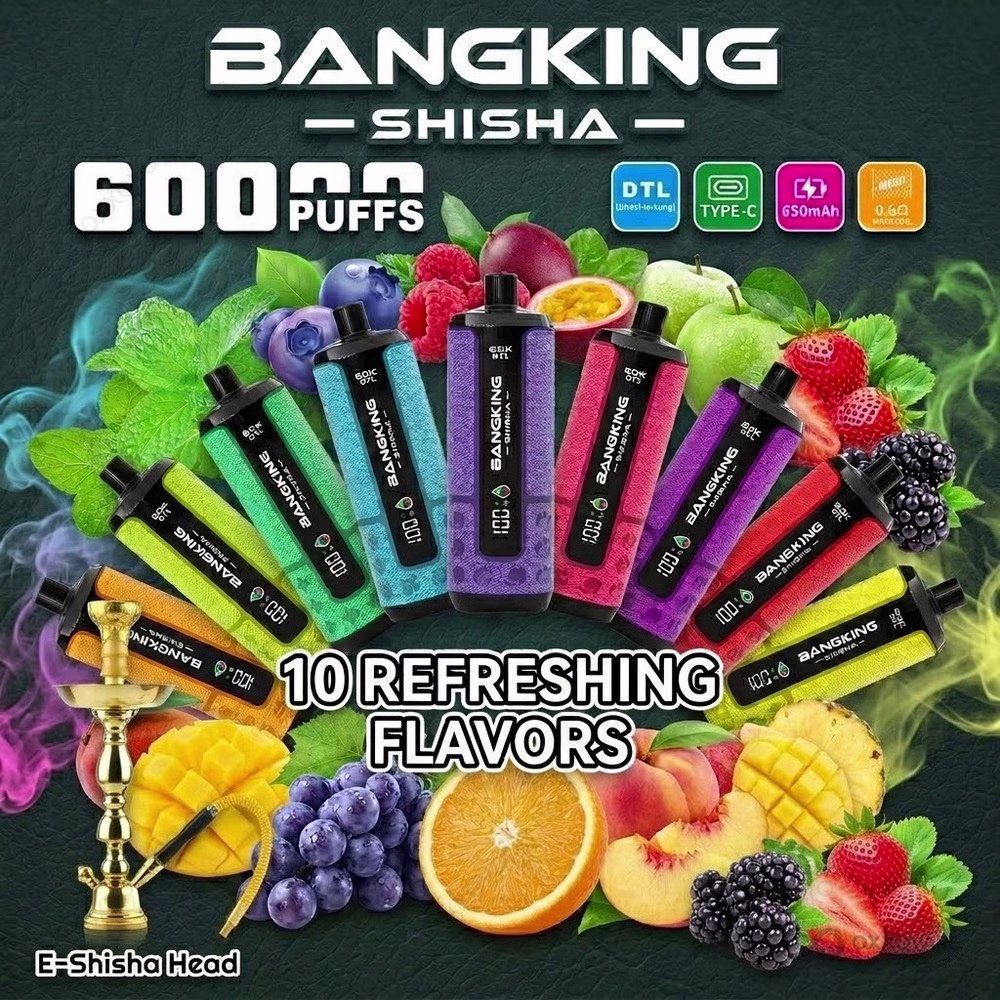 Bang King Shisha 60000 Puffs DTL shisha vape Bang King Shisha 60000 Puffs DTL shisha vape