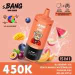 Bang Leader 450K Puffs Blueberry Ice Peach Mango Watermelon Passin Kiss Melon Apple