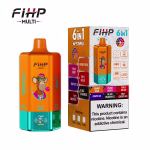 FIHP 6 IN 1 120K Gummy Bear Peach Berry Triple Melon Grape Ice Black Dragon Ice Fizzy Cherry Ice flavor set