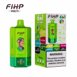 FIHP 6 IN 1 120K Watermelon Lemon Aloe Lychee Ice Pink Lemon Glacier Ice Pine Needle Mint Black Currant Ice Iflavor set