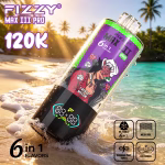 Fizzy MAX III PRO 120K Puffs 6 in 1 vape
