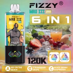Fizzy MAX III PRO Sex On The Beach Strawberry Grape Black Berry Raspberry flavor set
