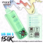 Fizzy SMART Strawberry Ice Kiwi Passion Fruit Guava Peach Mango Watermelon Grape Burst flavor set
