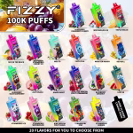Fizzy X SPACE 100K available in 20 flavors