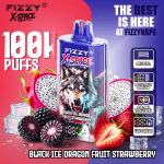 Fizzy X SPACE Black Ice Dragon Fruit Strawberry
