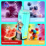 Fumot ECO 4in1 80000 Puffs Grape Gummy Bear Blueberry Hubba Bubba Watermelon Bubblegum Skittles