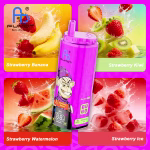 Fumot Eco 4in1 80K Puffs Strawberry Banana Strawberry Kiwi Strawberry Watermelon Strawberry Ice