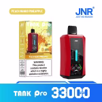 JNR TANK PRO 33000 Puffs – Peach Mango Pineapple flavor