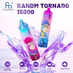 RandM Tornado 15000 Puffs vape with LED display and Mesh Coil