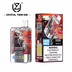 UZY CRYTSAL TWIN 50000 PUFFS Blueberry Raspberry Cherry Ice
