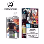UZY CRYTSAL TWIN 50000 PUFFS Kiwi Passion Fruit Guava Two Apple