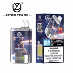 UZY CRYTSAL TWIN 50000 PUFFS Strawberry Raspberry Cherry Mr Blue