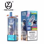UZY Crystal 4 in 1 100000 Puffs Peach Mango Pineapple Blueberry Raspberry Lemon Lime Watermelon Bubblegum