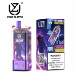 UZY Crystal 4 in 1 100000 Puffs Watermelon Ice Blue Razz Cherry Watermelon Sour Peach Passion Fruit Kiwi