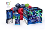 UZY Crystal Star 60000 Puffs Blueberry Raspberry