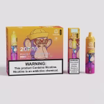 UZY TORNADO 20000 PUFFS Peach Mango Pineapple