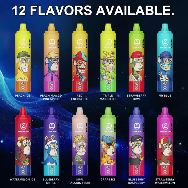 UZY TORNADO 20000 Puffs available in 12 flavors