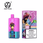 UZY Triple Flavor 60000 Puffs Peach Mango Pineapple Blue Razz Ice Raspberry Watermelon