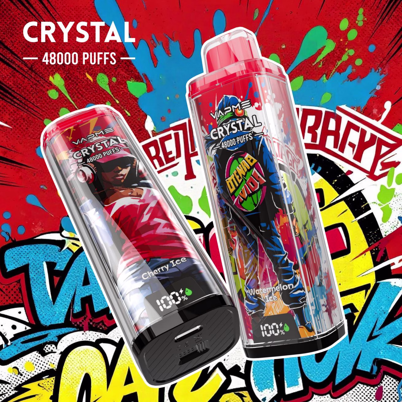 VAPME Crystal 48000 Puffs vape VAPME Crystal 48000 Puffs vape
