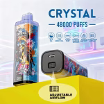 VAPME Crystal 48K LED battery and e liquid display