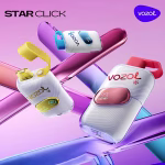 VOZOL STAR CLICK 50000 Puffs vape with smart status screen