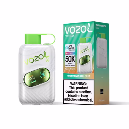 VOZOL STAR CLICK 50000 Puffs – Watermelon Gum flavor