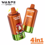 WASPE 4 in 1 100000 PUFFS Red Bull Ice Banana Ice Pineapple Cocount Ice Triple Mango Ice