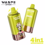 WASPE 4 in 1 100000 PUFFS Strawberry Banana Strawberry Red Bull Strawberry Mango Pink Lemonade