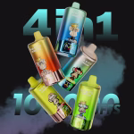 WASPE 4 in 1 100000 Puffs four flavor vape with LED display