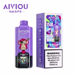 WASPE Aiviou 150K Puffs Blueberry Ice Strawberry Kiwi Cherry Strawberry Ice