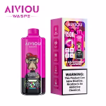 WASPE Aiviou 150K Puffs Strawberry Watermelon Bubblegum Sour Mango Ice Strawberry Grape Ice