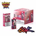 WASPE Bar 60K Puffs vape with LED digital display