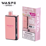 WASPE Double Flavor 100K PUFF Pro Cherry Ice Blueberry Ice